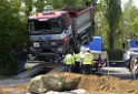 Schwerer VU LKW Zug Bergheim Kenten Koelnerstr P547